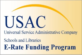 Universal service administrative company, E-rate funding program logo