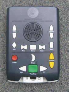 A view of the advanced digital player model DA1